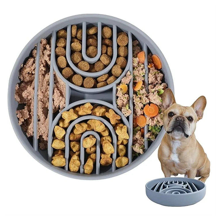 Slow Food Bowl Cat Anti-Knockover