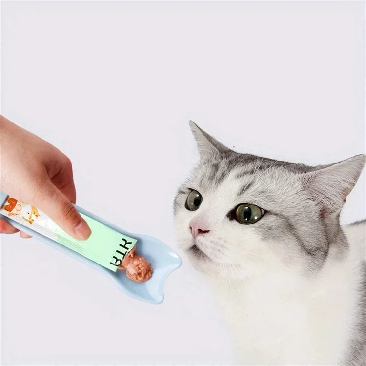 Cat Strip Squeeze Spoon